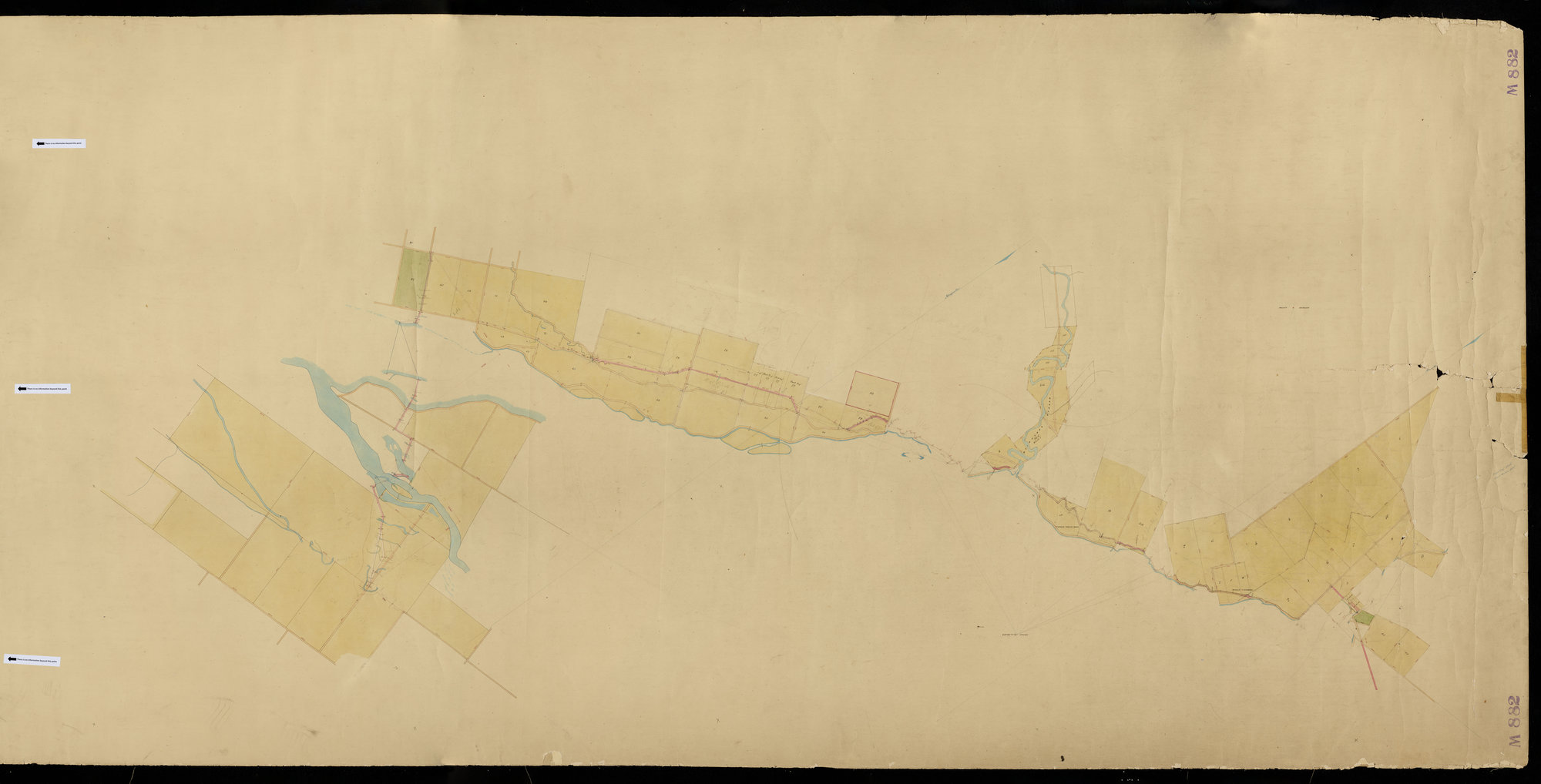 Road from Wairau Bridge to Tuamarina, &amp; sections in North bank of Wairau &amp; Kaituma Valley