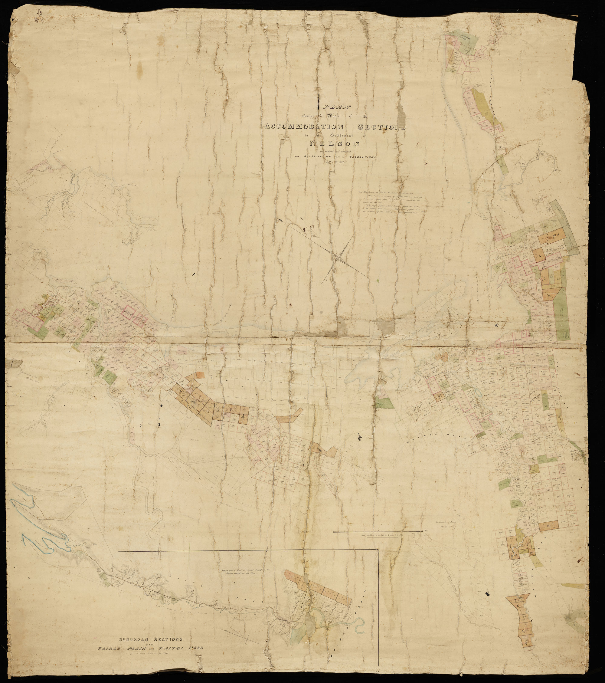 Nelson Settlement suburban sections - Wairau Plain &amp; Waitoi Pass
