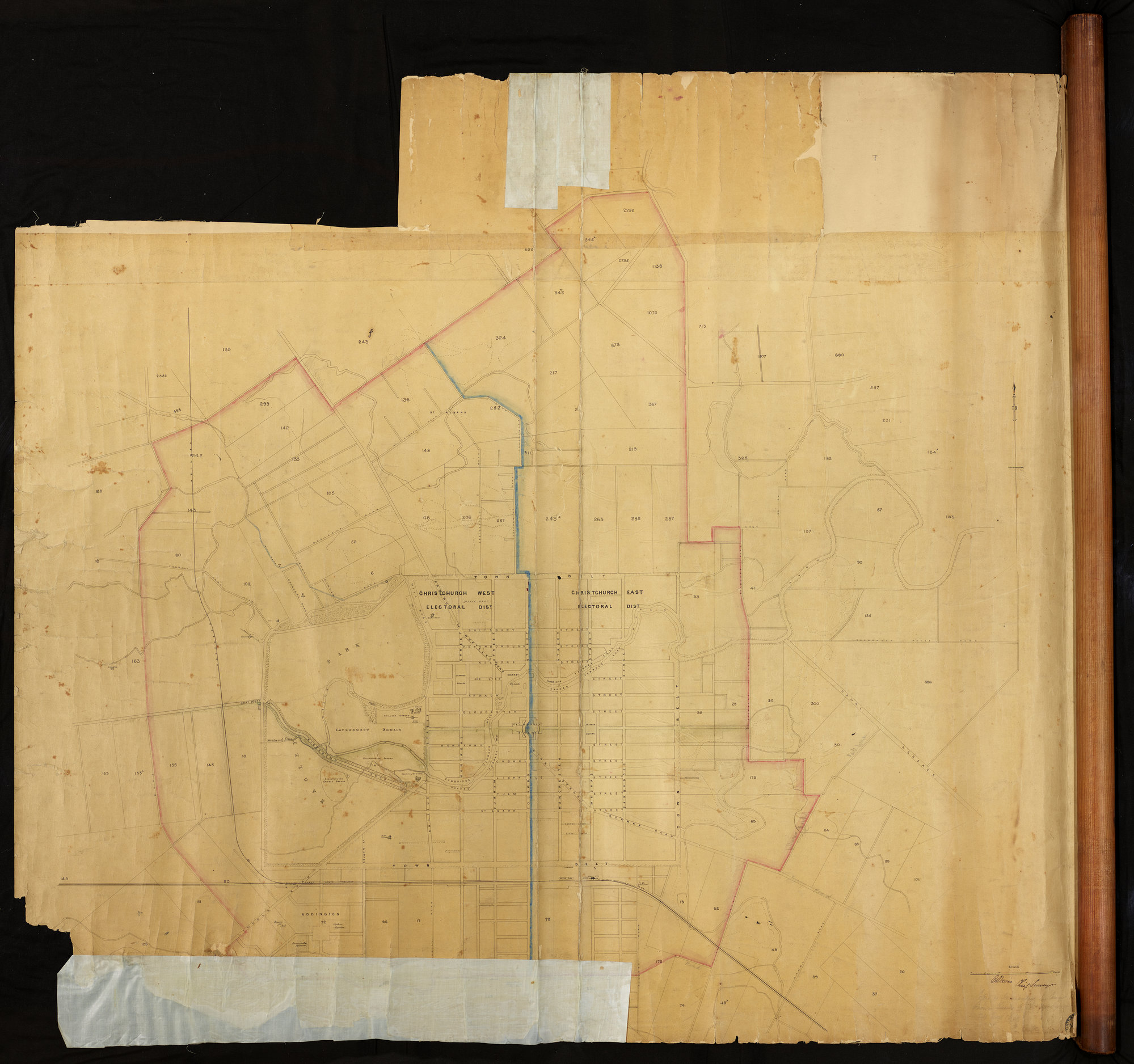 Christchurch Electoral Districts 
