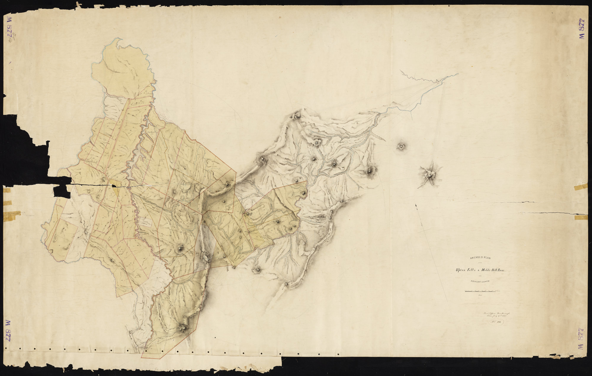 Sections in Fairfield Downs, Welds Hill Run &amp; Upton Hill Run - Awakere
