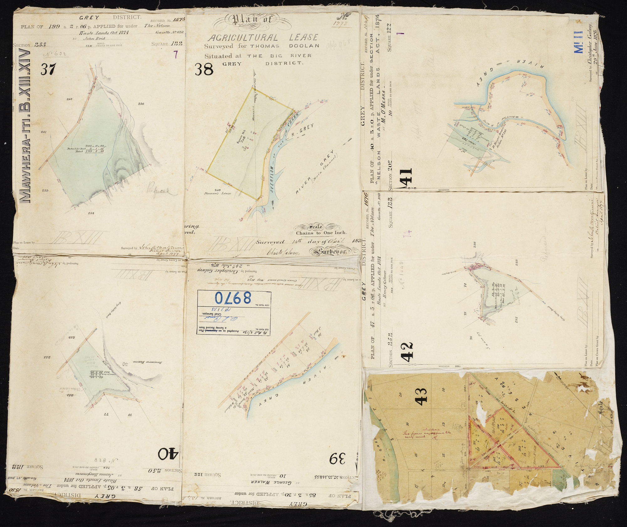 Nelson - Old Plots &amp; Tracing