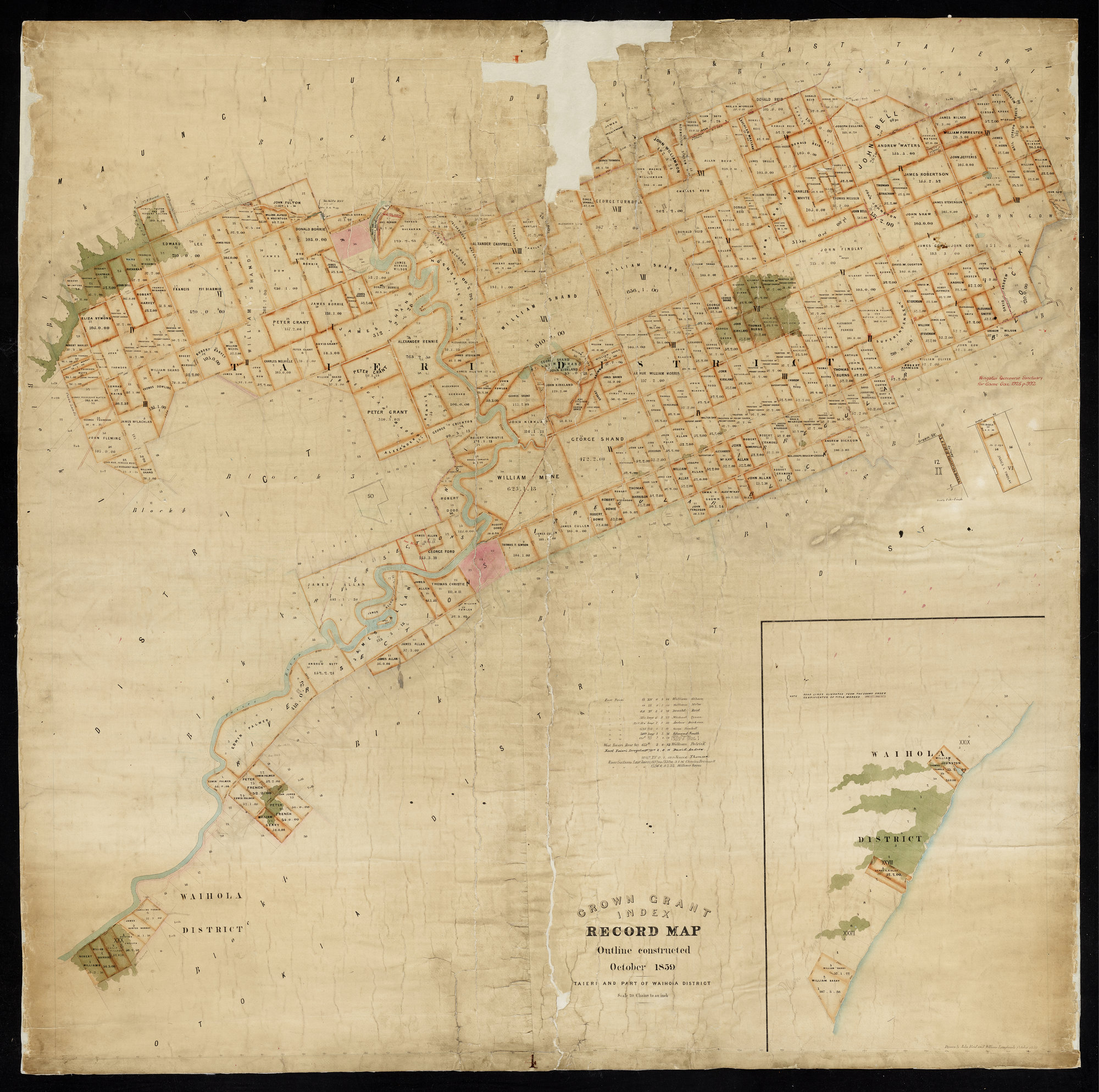 Taieri (and Waihola) District