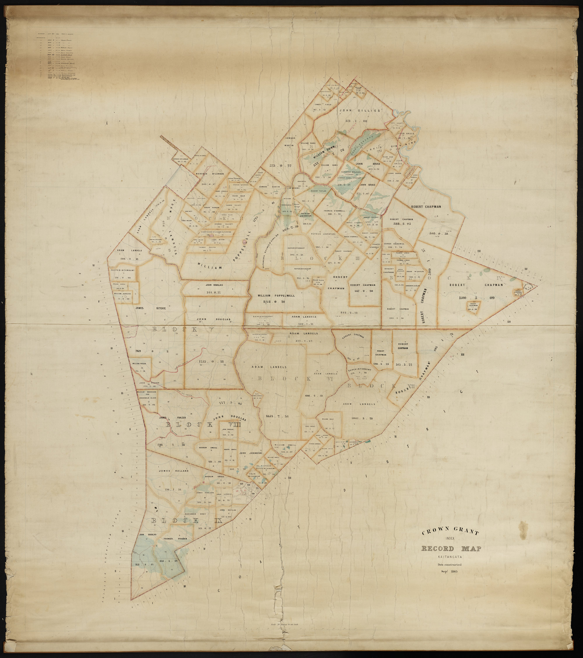 Kaitangata Survey District