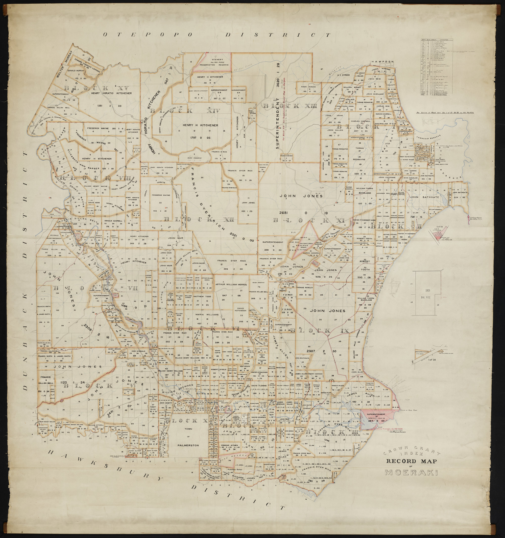 Moeraki Survey District