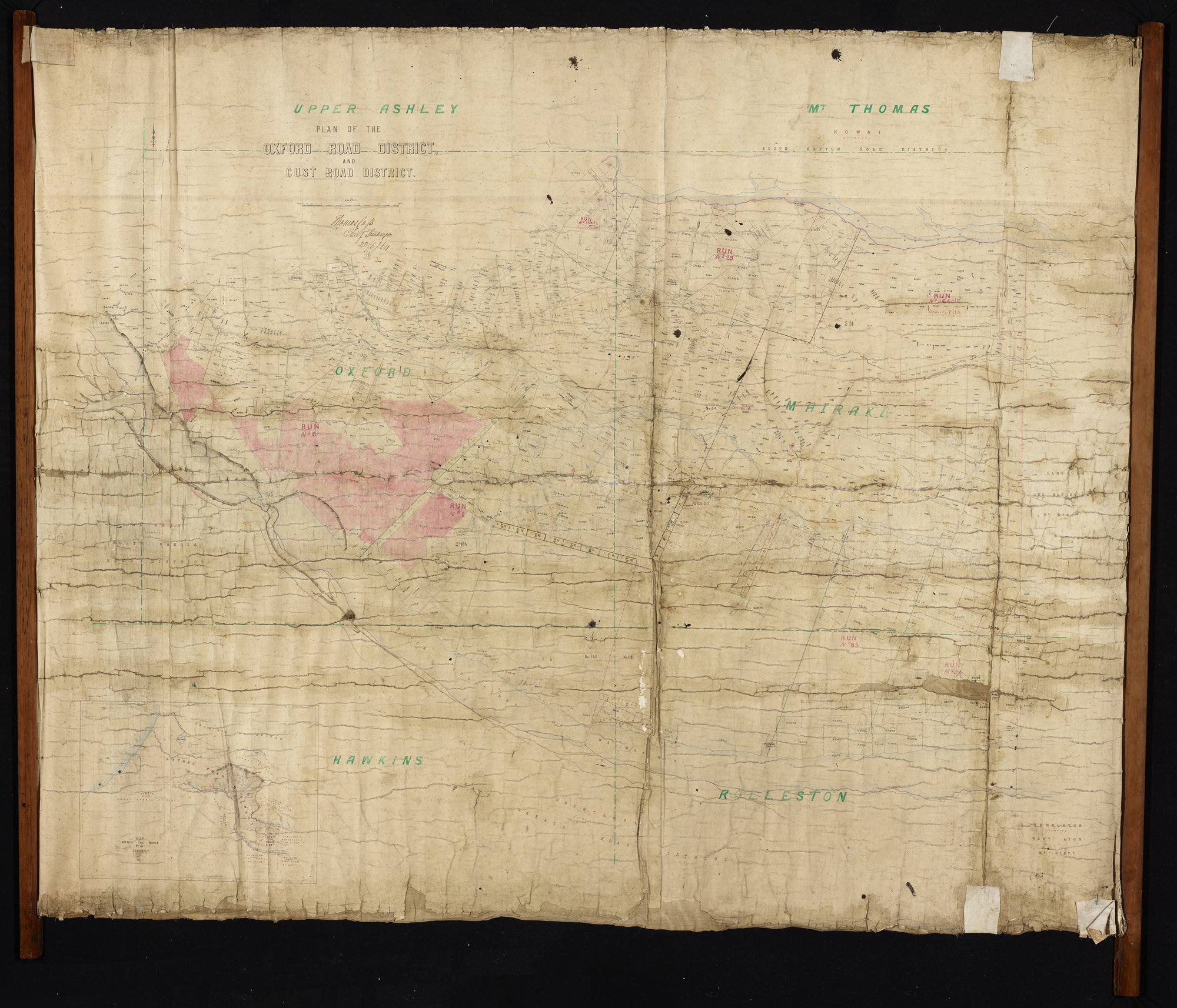 Oxford Road District &amp; Cust Road District