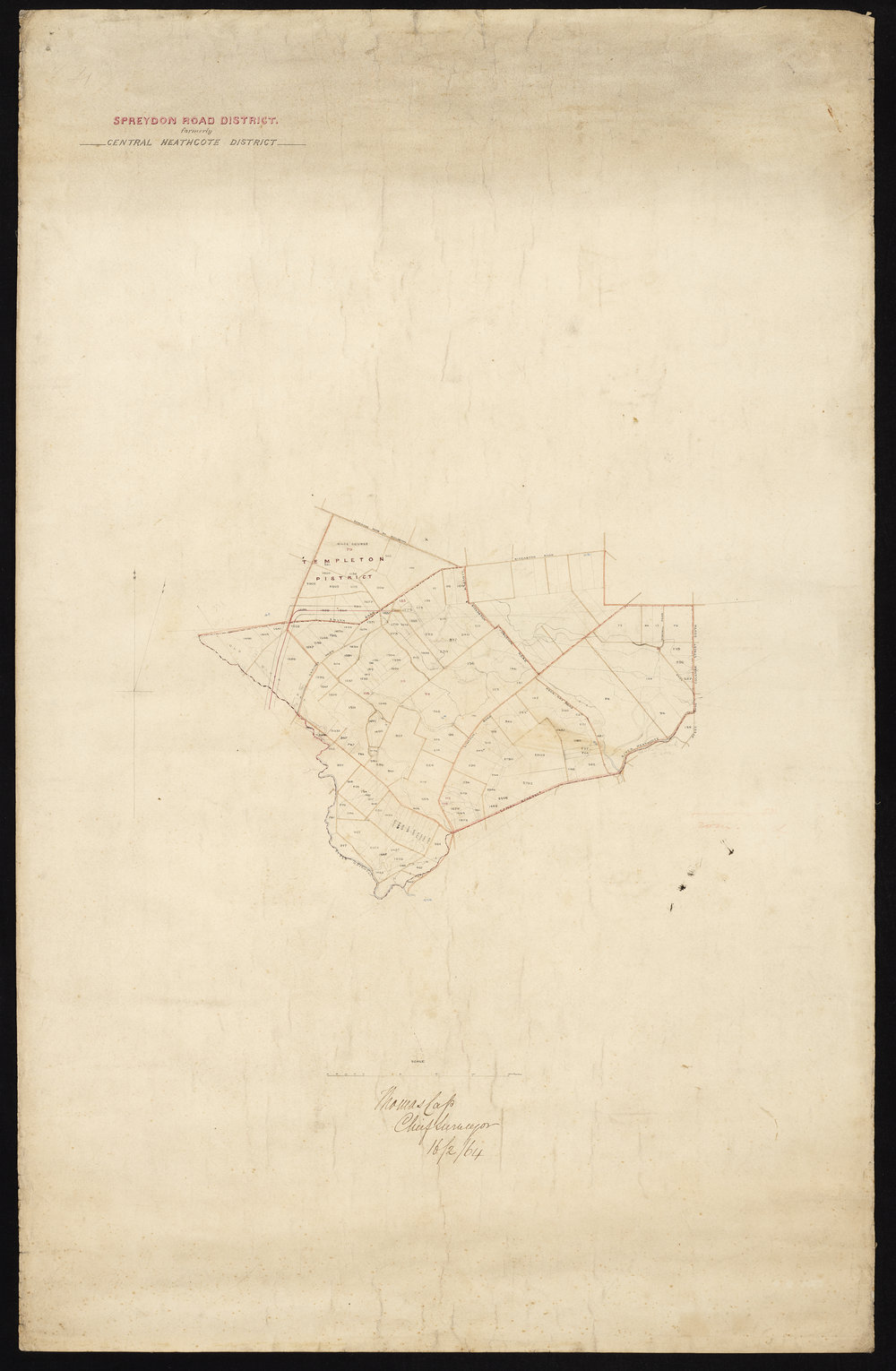 Spreydon, Templeton, &amp; Halswell Road Districts