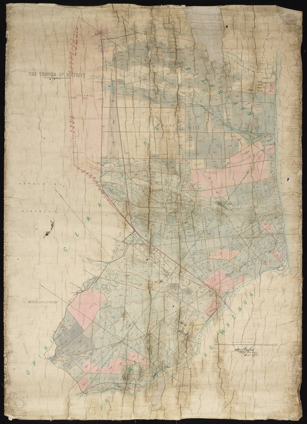 Temuka Road Districts Native Reserves