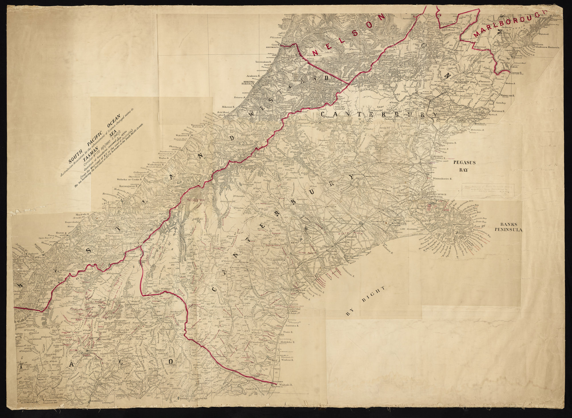 Maori names in Canterbury