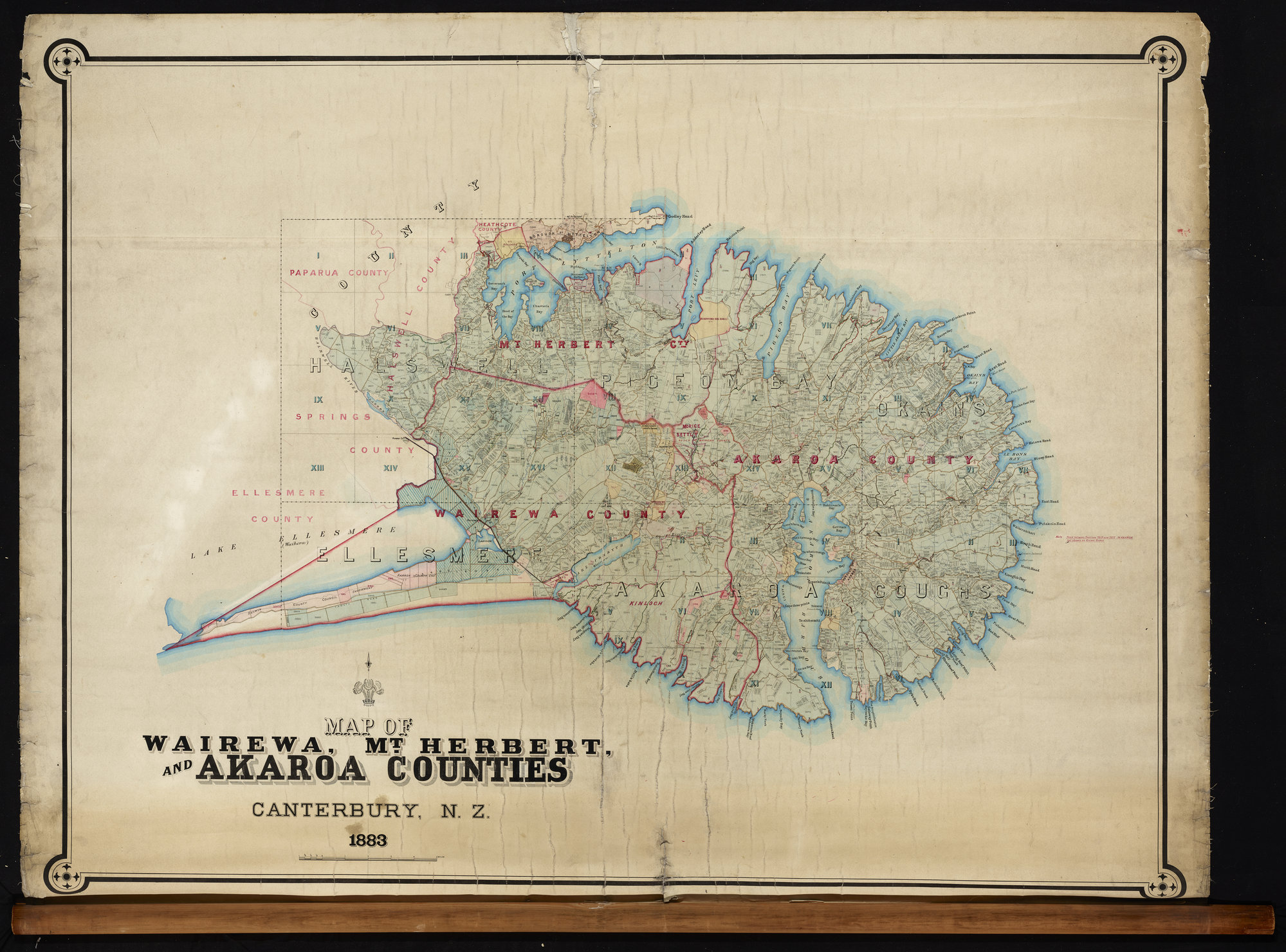 Wairewa, Mt Herbet, &amp; Akaroa County