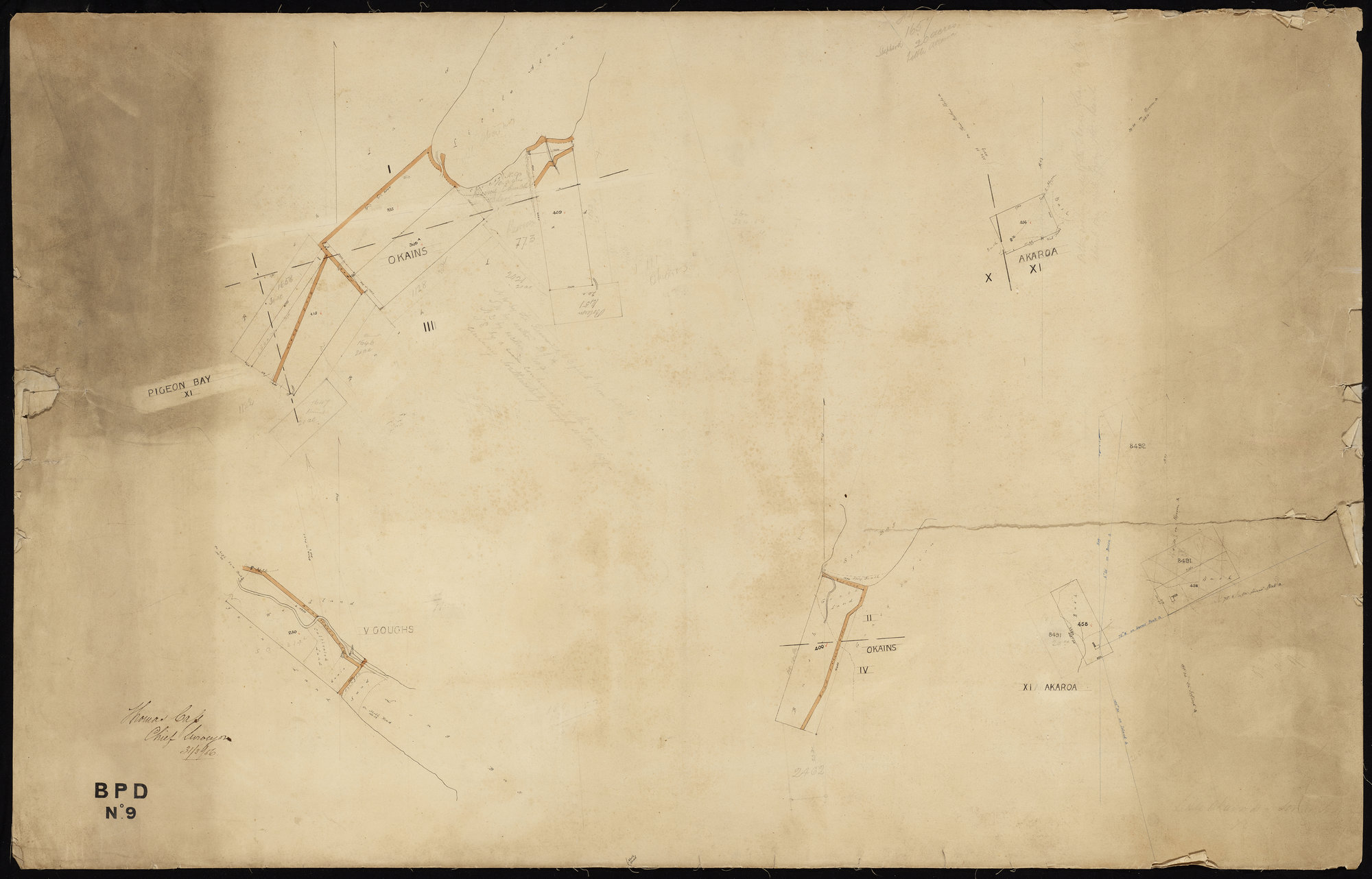 Little Akaroa, Stony Bay, &amp; types of vegetation.