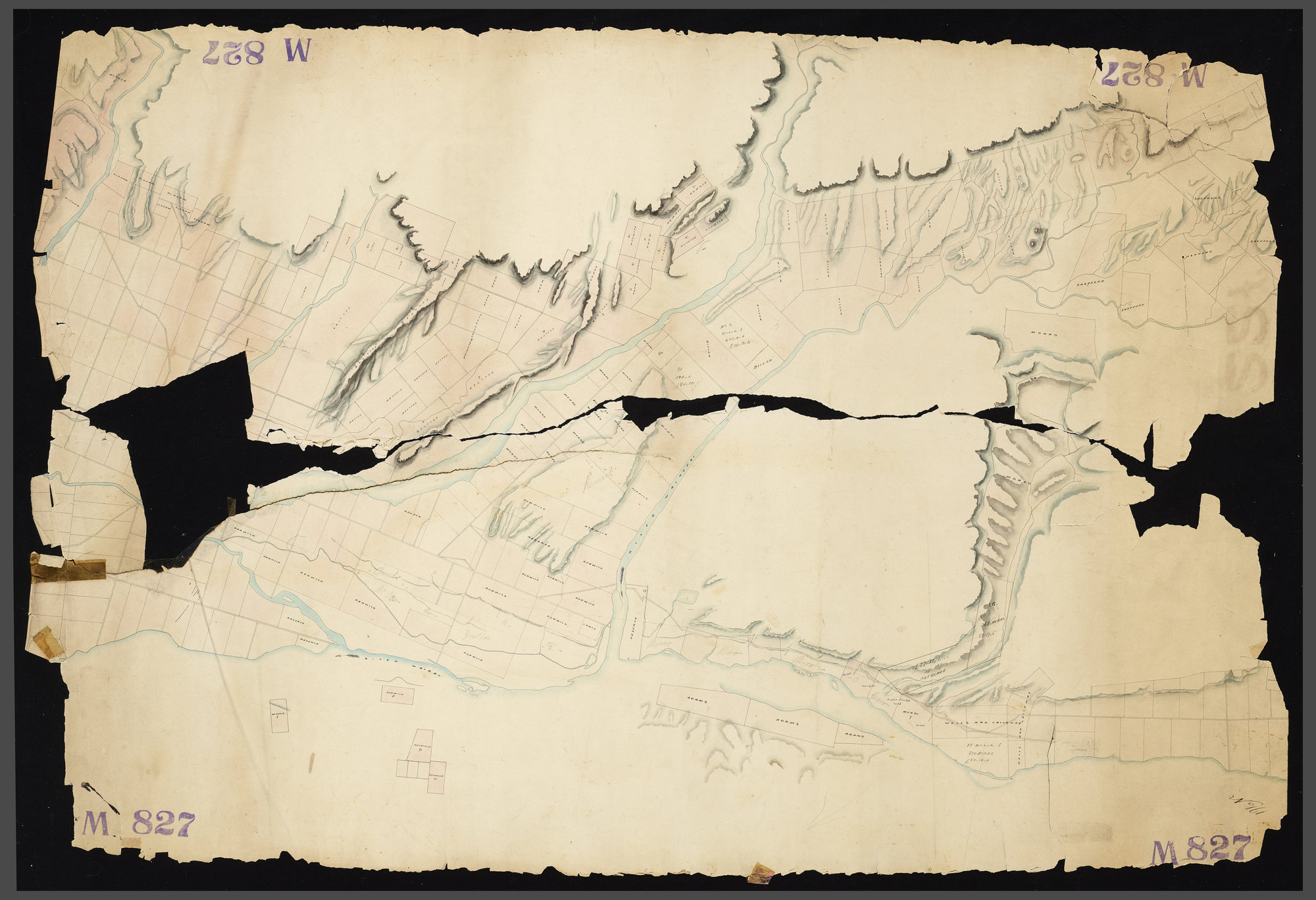 Sections in Omaka, Waihopai &amp; Wairau Valley R.D