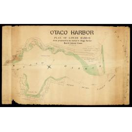 Plan of Lower Otago Harbour