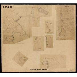 Sections in Pigeon Bay and French Farm