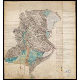 Topographical Plan Mapourika & Wahapo Lakes