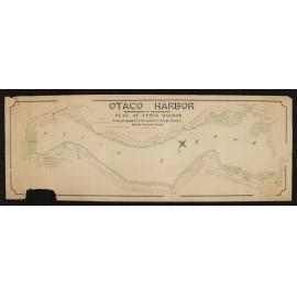 Plan of Upper Otago Harbour