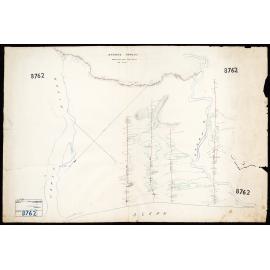 Topographical Plan Brown's Tracks Haast River & Okuru River