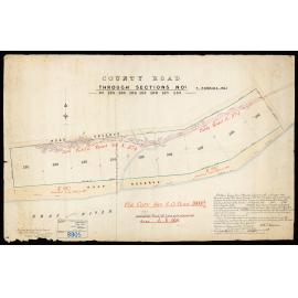 County Road through Sections 101-108 - Grey District