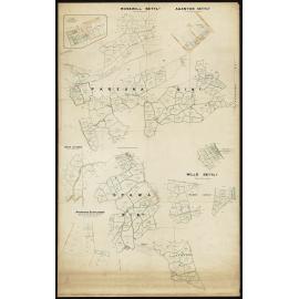Cave Village & Suburban, Rosewill, Allenton, Mortein, Mills, Avonhead Settlements, Opawa, Pareora Districts