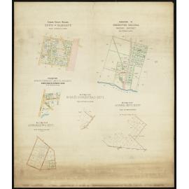 Town of Glenavy, Reserves 642 & 1644 Waitaki District, Knottingham, Burkes Homestead, Avenel Extension, Avonhead No 2 Settlements