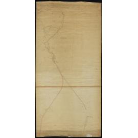 Tracing of North Road & Railway in Weka Pass