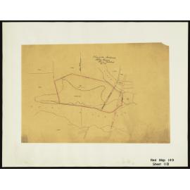 Plan of the Arowhenua Native Reserve Timaru