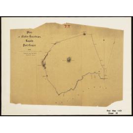 Plan of Native Reserve No 3 situated at Rapaki Port Cooper