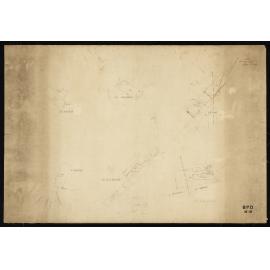 Maps showing a few sections in Bank Peninsula