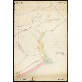 Plan of Waipapa Run Clarence