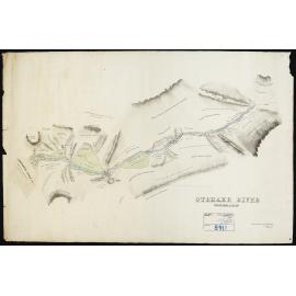 Topography of Otehake River