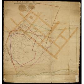 Drainage map of Ross Flat